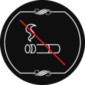 Табличка «Курение запрещено»
