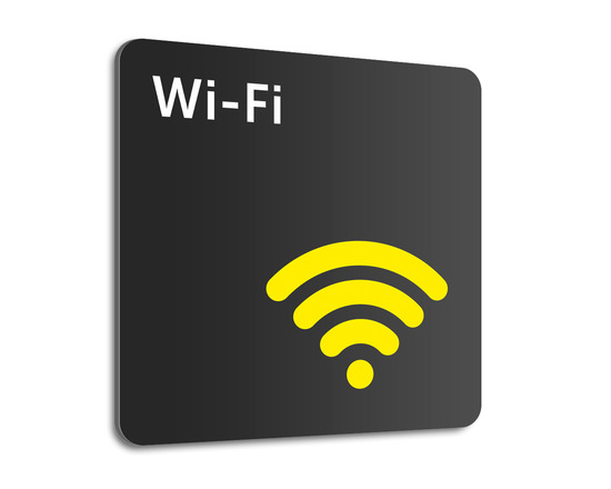 Табличка Wi-Fi